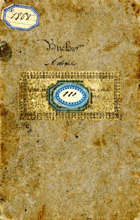 Trésor du mois de janvier : Livret de travail d’Adolphe Bucher