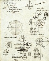 Trésor du mois d'octobre : Notes autographes du scientifique Jean Henri Lambert